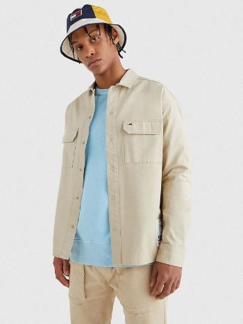 Tommy Jeans Overshirt Cămașă Bej