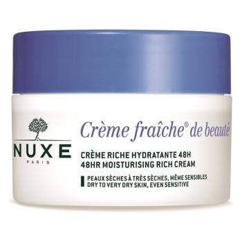 Nuxe Crème Fraîche de Beauté crema hidratanta si hranitoare uscata si foarte uscata 50 ml