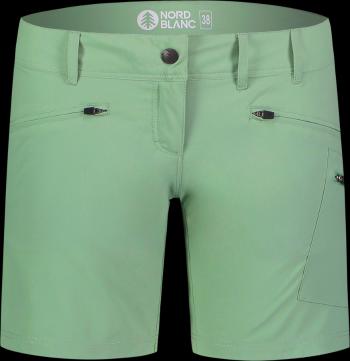 Femei în aer liber pantaloni scurti NORDBLANC mușchi verde NBSPL7634_PAZ
