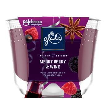 Glade Lumânare parfumată Merry Berry & Wine 224 g