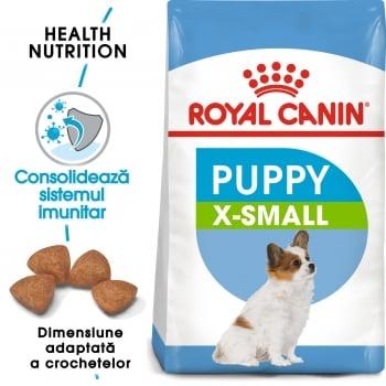 Royal Canin X-Small Puppy, hrană uscată câini junior, 500g