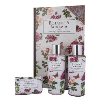 Bohemia Gifts Set cadou pentru îngrijire de baie Trandafir și măceș Botanica Bohemia