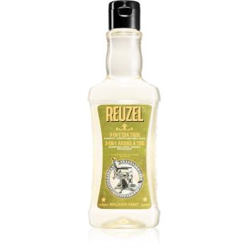 Reuzel Tea Tree șampon, balsam și gel de duș 3 în 1 pentru barbati 350 ml