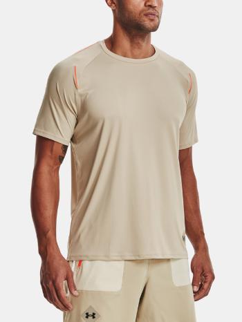 Under Armour UA Terrain Shortsleeve Tricou Bej