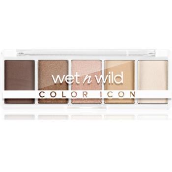 Wet n Wild Color Icon 5-Pan paletă cu farduri de ochi culoare Walking On Eggshells 6 g