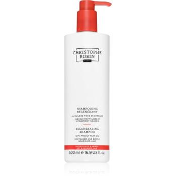 Christophe Robin Regenerating Shampoo with Prickly Pear Oil sampon pentru regenerare 500 ml