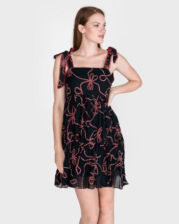 Pinko Bletilla Rochie Negru Albastru