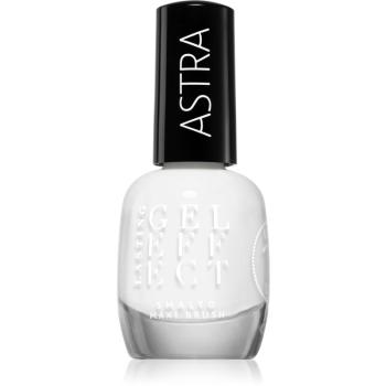 Astra Make-up Lasting Gel Effect lac de unghii cu rezistenta indelungata culoare 02 Neige 12 ml