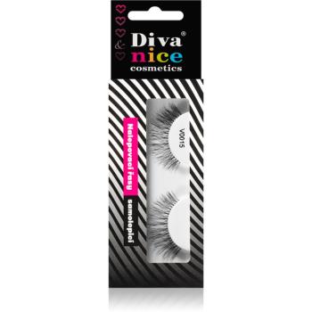 Diva & Nice Cosmetics Accessories Lashes gene false din par natural No. V0015 1 buc