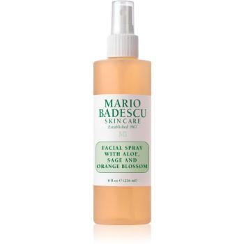 Mario Badescu Facial Spray with Aloe, Sage and Orange Blossom ceață de piele hidratantă și energizantă pentru corp 236 ml