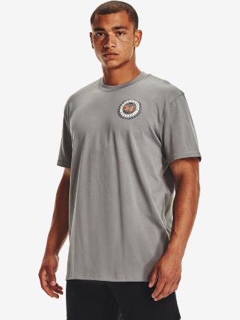 Under Armour Alma Mater Crest Tricou Gri