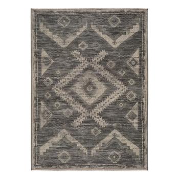 Covor de exterior Universal Devi Ethnic, 120 x 170 cm, gri