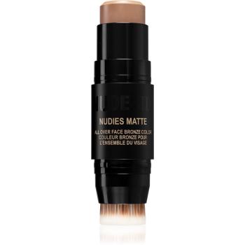 Nudestix Nudies Matte machiaj multifuncțional pentru ochi, buze și față culoare Bondi Belle 7 g