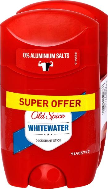 Old Spice Deodorant solid pentru bărbați WhiteWater Duo 2 x 50 ml