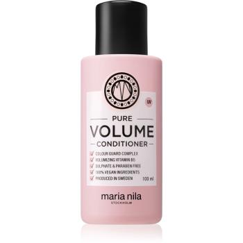 Maria Nila Pure Volume balsam pentru păr fin cu efect de volum cu efect de hidratare fără sulfat 100 ml