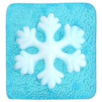 Bohemia Gifts & Cosmetics Handmade Snowflake sãpun lucrat manual cu glicerina 70 g