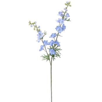 Floare artificială Delphinium albastru, 98 cm 