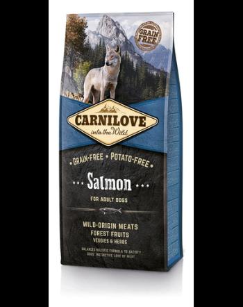 CARNILOVE Salmon Adult Grain-free Hrana uscata fara cereale pentru caini adulti, cu somon 4 kg