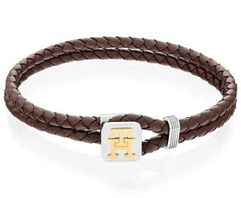 Tommy Hilfiger Brățară de piele Monogramă 2790532