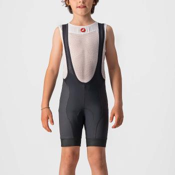 
                 CASTELLI Pantaloni scurți de ciclism cu bretele - COMPETIZION KIDS - negru  
            