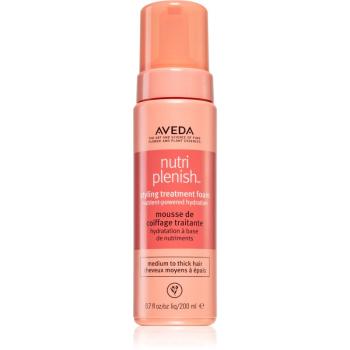 Aveda Nutriplenish™ Styling Treatment Foam spumă de styling pentru hidratare si stralucire 200 ml