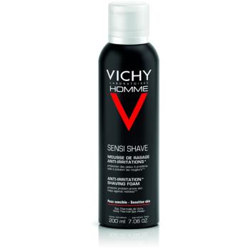 Vichy Homme Anti-Irritation spumă pentru bărbierit pentru piele sensibila si iritabila 200 ml