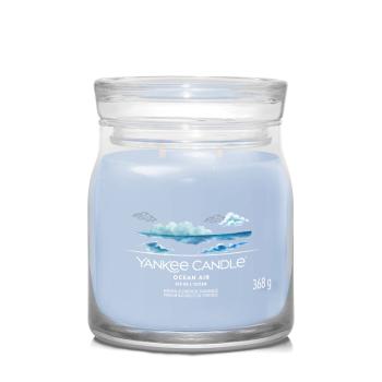 Yankee Candle Lumânare aromatică Signature sticlă medie Ocean Air 368 g