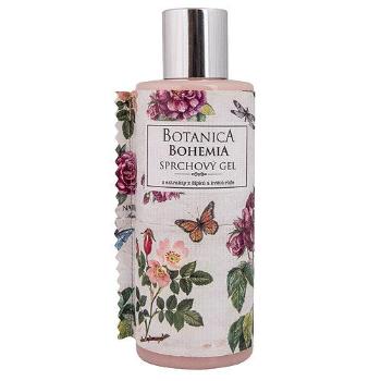 Bohemia Gifts Gel de duș cu extracte de măceșe și trandafir Botanica Bohemia 200 ml