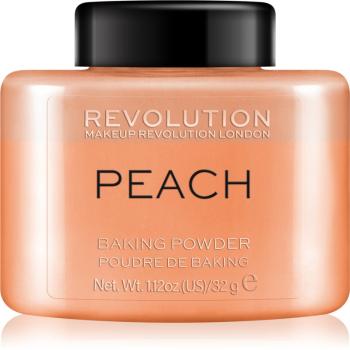 Makeup Revolution Baking Powder pudra culoare Peach 32 g