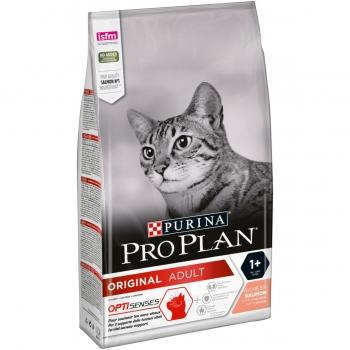 PURINA Pro Plan Original OptiSenses Adult, Somon, hrană uscată pisici, 1.5kg