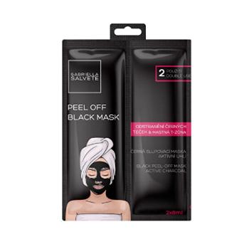 Gabriella Salvete Mască de peeling neagrăActive C harcoal(Black Peel-Off Mask) 2 x 8 ml