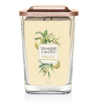 Yankee Candle Lumânare aromatică pătrată mare Citrus Grove 552 g