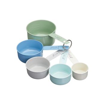 Set 5 cupe măsurătoare din inox Kitchen Craft Living Nostalgia, multicolor