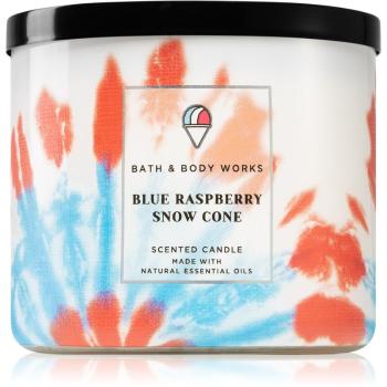 Bath & Body Works Blue Raspberry Snow Cone lumânare parfumată 411 g