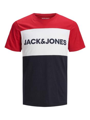 Jack&Jones Tricou pentru bărbați JJELOGO Slim Fit 12173968 Tango Red S