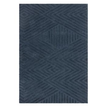 Covor albastru închis din lână 160x230 cm Hague – Asiatic Carpets