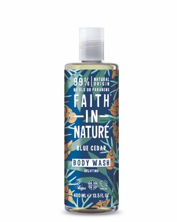 Faith in Nature Gel de duș natural Cedru albastru(Body Wash) 400 ml