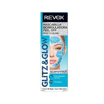 Revox Mască de față exfoliantă Glitz și Glow(Bioregulating Peel Off Blue Mask) 80 ml