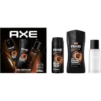 Axe Dark Temptation set cadou (pentru față, corp și păr) pentru bărbați