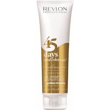 Revlon Professional Șampon și balsam pentru nuanțe aurii de 45 de zile de îngrijire culoare totale (sampon si balsam de Aur Blonde) 275 ml