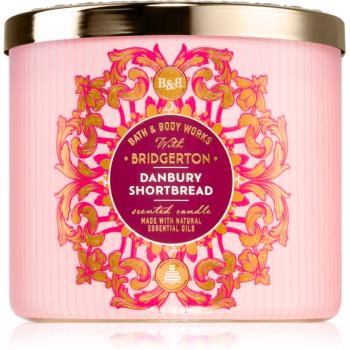 Bath & Body Works Bridgerton Danbury Shortbread lumânare parfumată 411 g