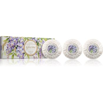 Saponificio Artigianale Fiorentino Wisteria Set set de săpunuri solide 3x100 g