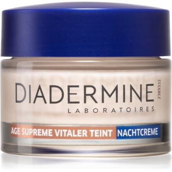 Diadermine Age Supreme Active Glow crema de noapte nutritiva pentru ten matur 50 ml