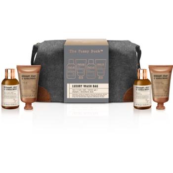 Baylis & Harding The Fuzzy Duck Bergamot, Hemp & Sandalwood set cadou (geanta de cosmetice) pentru bărbați