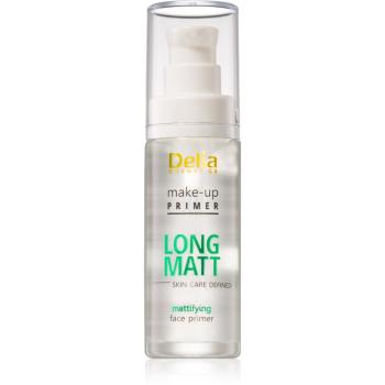 Delia Cosmetics Skin Care Defined Long Matt baza pentru machiaj pentru un aspect mat 30 ml
