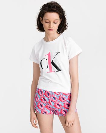 Calvin Klein Pijama Alb Multicolor