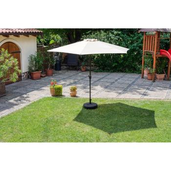 Umbrelă de soare de grădină Timpana Parasol, maro cappucino