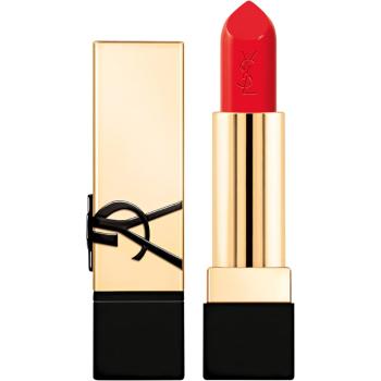 Yves Saint Laurent Ruj cu aspect satinat Rouge Pur Couture Caring (Satin Lipstick) 3,8 g Rouge Féminin