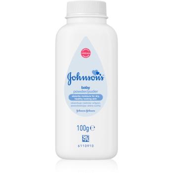 Johnson's® Diapering pudra de talc pentru copii 100 g