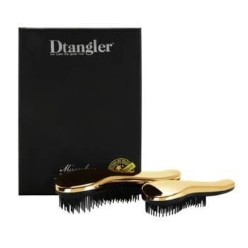 Dtangler Set cadou de perii minunate de Gold păr